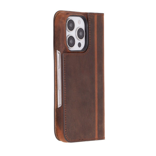 Decatur Leather iPhone 16 Pro Folio Case